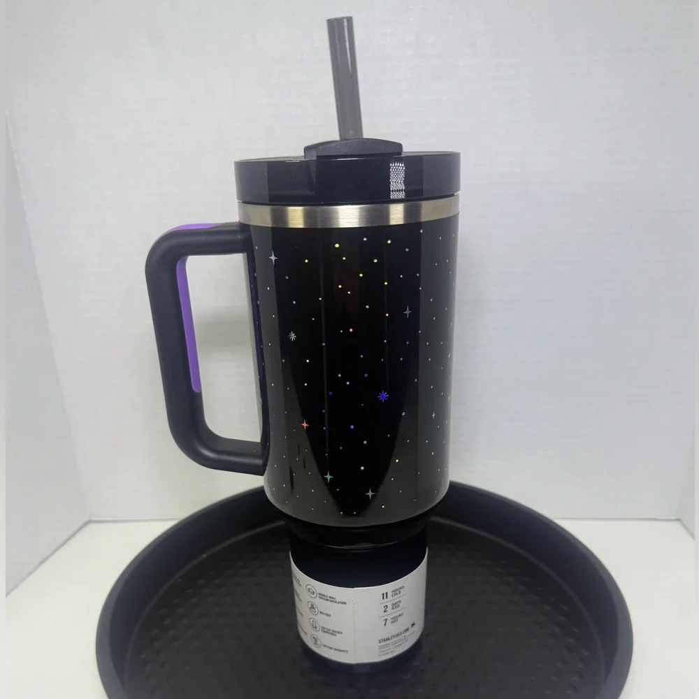 Stanley Halloween 40 Oz H2.0 Flowstate Quench Tumbler Spellcast Black Purple - Picture 3 of 8